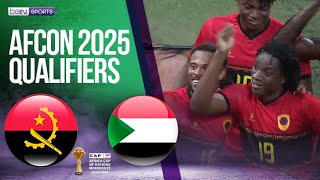 Angola ANG vs Sudan SDN  AFCON 2025 Qualifiers HIGHLIGHTS  090924  beIN SPORTS USA [upl. by Yojenitsirk]