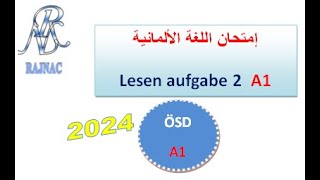 LESEN Aufgabe 2 ÖSD A1 [upl. by Duval]