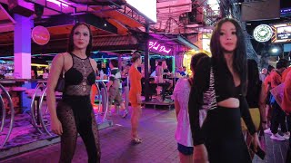 PattayaWalking Street NightlifeJanury 2023Thailand [upl. by Leilamag339]