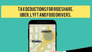 Tax Deductions for Uber and Lyft drivers [upl. by Yedrahs687]