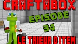 Craftabox 34 Le trieur ditem Tutoriel redstone minecraft xbox [upl. by Tteragram573]