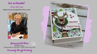 Live with Stamping with Melva  Gift Packaging [upl. by Ralyat]