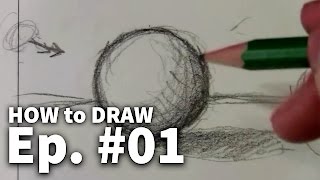 Learn To Draw 01  Sketching Basics  Materials [upl. by Lletnuahs]