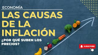 Las CAUSAS DE LA INFLACIÓN ¿Por qué suben los precios [upl. by Prager]