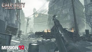 CALL OF DUTY WORLD AT WAR  EVICTION  CAMPAIGN MISSION 10 [upl. by Lien124]