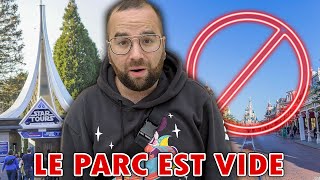 DINGUERIE  LE PARC DISNEYLAND EST VIDE [upl. by Alfy]