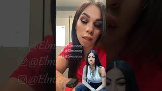 Hermana de Anuel AA  Tiradera para Yailin La Mas Viral 😵 [upl. by Gwenn]