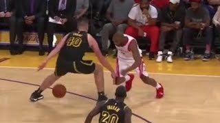 NBA quotTHROUGH THE LEGSNUTMEGquot Crossovers amp Ankle Breakers [upl. by Horick271]