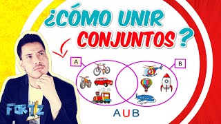 ¿Qué es la UNIÓN DE CONJUNTOS Aprende fácil y rápido sobre UNIÓN DE CONJUNTOS [upl. by Nerrat]