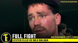 ELLIS TOO STRONG  LESTER ELLIS VS NILO BALABA  FULL FIGHT [upl. by Aihsila85]