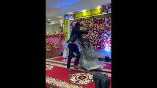 Aaj hai sagaicouple dance😍 dance wedding engagement couple goals [upl. by Novar]