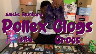 Salehe Bembury Pollex Clogs Ube x Crocs Review  on foot [upl. by Eitak]