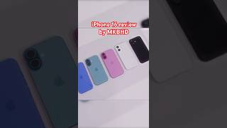 iPhone 16 review in 60 secs by MKBHD iphone iphone16 review tech mkbhd [upl. by Trinity]