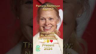 Pamela Anderson No Makeup Then and Now antesedepois beforeandafter pamelaanderson hollywood [upl. by Ahsinotna]