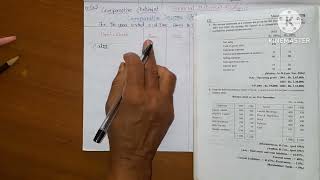 financial statement analysis oex3 comparative income statementHealthy Educationcomparative st [upl. by Neuburger]