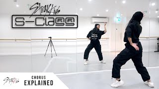 Stray Kids  특 SClass  Dance Tutorial  EXPLAINED Full Chorus [upl. by Otokam76]