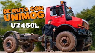 Probando UNIMOG en Ruta OFF ROAD 🚒 U2450L Proyecto Camper [upl. by Rhiana]