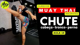 MUAY THAI INICIANTE  AULA 16 [upl. by Arley634]