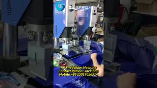 Double head ultrasonic welding machine for PP Polypropylene file folder ultrasonicwelding [upl. by Merlin563]