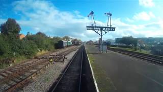 WSR Cab Ride Part 1  Minehead to Blue Anchor [upl. by Gilles]