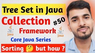 TreeSet in Java  What is TreeSet  Collection Framework TeluskoHindi [upl. by Hgielsa]