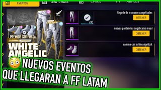 Los Nuevos Eventos De La Semana Que Llegaran a Free Fire Latam 😎👌🏼  JORGEPLAYED [upl. by Yaras]