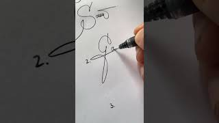 How to learn your signature❤️ [upl. by Solahcin162]