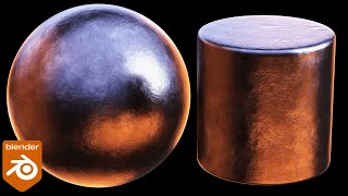 Procedural Scratched Metal Material Blender Tutorial [upl. by Aihtenyc962]