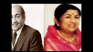 Mohammed Rafi and Lata Mangeshkar Songs  Part 23 HQ [upl. by Kotick]