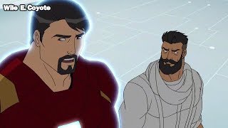 Beyonder Muestra a Iron Man su Laboratorio ♦ Los Vengadores Unidos T04E23 ♦ Español Latino [upl. by Hallam]