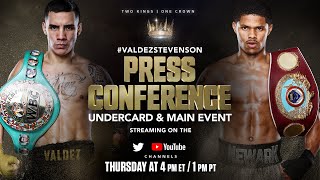 Oscar Valdez vs Shakur Stevenson  FINAL PRESS CONFERENCE [upl. by Fulvia]