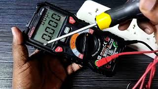 How to Check AC or DC Current with a Digital Multimeter  KAIWEETS [upl. by Pollux600]