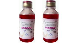 MACOF Syrup [upl. by Hplodur578]