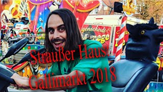 Straußer Haus 1 Auf dem Gallimarkt 2018 mit dem EScooter [upl. by Celestyn]