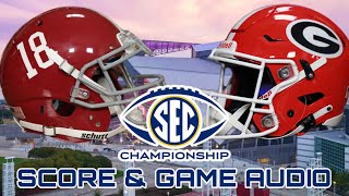 Georgia Bulldogs vs Alabama Crimson Tide SEC Championship Game Live Stream Watch Party [upl. by Weiman116]