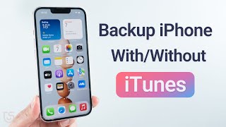 How to Backup iPhone to Computer With or Without iTunes [upl. by Eilujna]