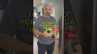 Trava de tampa de garrafa para nunca mais sua coca sumir teste testedeprodutos [upl. by Brok]