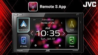 JVC KWM845BW KWV940BW Multimedia Receiver Remote S App [upl. by Liryc]