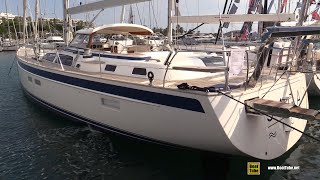 2022 Hallberg Rassy 57 Sailing Yacht  Walkaround Tour  2021 Cannes Yachting Festival [upl. by Lionel]