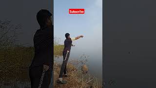 Hand Line Fishing at Pawana Dam carps carpfishing fishingtechniques fish fishingvideo shorts [upl. by Ahsekan]