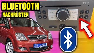 Opel Meriva Radio CD30 Mp3 Bluetooth nachrüsten [upl. by Mcloughlin]