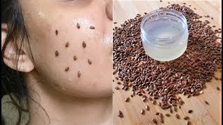 Do this 10 mins Every Morning amp look 18 years old Skin Tightening Face Mask Anti Aging Flaxseed Gel [upl. by Fleischer]