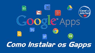 Como instalar os Gapps  Google Apps [upl. by Handbook]