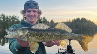 The Best Walleye Fishing In Michigan [upl. by Ycnuahc]