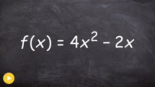 Simplifying the difference quotient [upl. by Ydde]