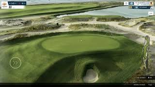 11 Kiawah 10 yd Flop for Eagle [upl. by Attaymik]