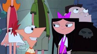 Phineas amp Ferb Isabella Kisses Phineas [upl. by Ayhdiv]