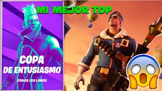 TOP 9 MI MEJOR TOP EN FORTNITE COMPETITIVO  CODE YTJULIGAMER [upl. by Nelav]