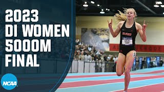 Womens 5000m final  2023 NCAA indoor track and field championships [upl. by Babbette]