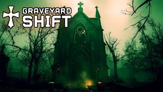 GRAVEYARD SHIFT  Indie Horror Game  Full Gameplay [upl. by Asiar]